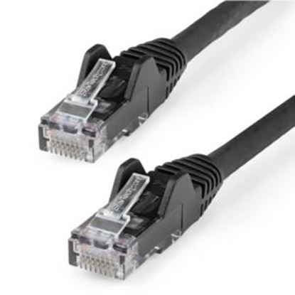 Imagen de PAQ. C/2 - STARTECH - CABLE ETHERNET CAT 6 DE 3M LSZH PATCH UTP SIN ENGANCHES NEGRO