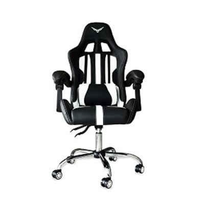 Imagen de NACEB - SILLA GAMER NINJA BLADE BLANCA BASE METALICA SOPORTE LUMBAR SOPORT