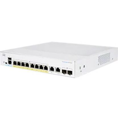 Imagen de CISCO - CBS350 MANAGED 8-PORT GE POE 2X1G COMBO