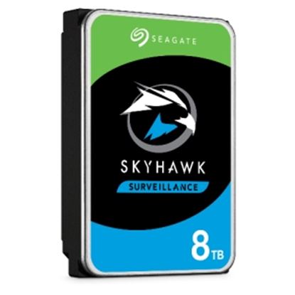 Imagen de SEAGATE - DISCO DURO INTERNO 3.5IN 8TB SATA 7200RPM 256MB 3YR SKYHAWK AI