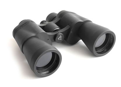 Imagen de WALLIS - BINOCULAR GRAN ANGULAR TIPO PORRO, 20 X 50 MM, REVESTIMIENTO GREEN MULTICAPA,  BAK-4, COLOR NEGRO 