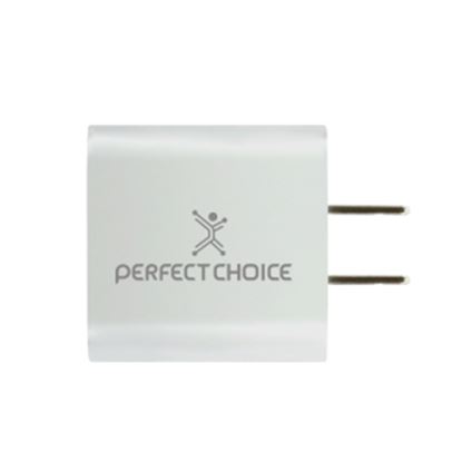 Imagen de PERFECT CHOICE - CARGADOR DE PARED DE 65W USB Y TYPE C LAP TOP TABLET Y SMARTPHO