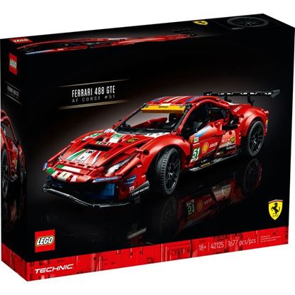 Imagen de LEGO - 42125 TECHNIC FERRARI 488 GTE AF CORSE 51 1677 PZAS