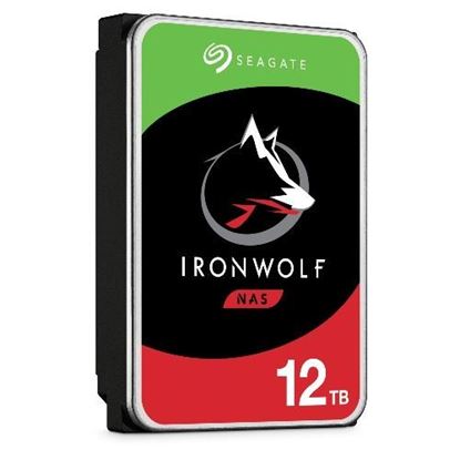 Imagen de SEAGATE - DISCO DURO INTERNO 3.5IN 12TB SATA 7200RPM 256MB 3YR IRONWOLF NAS