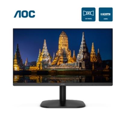 Imagen de AOC - MONITOR AOC 23.8IN VA 1920X1080/60HZ VGA.HDMI NGRO VESA