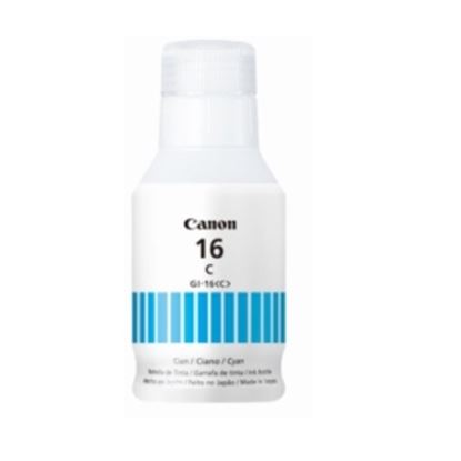 Imagen de CANON - BOTELLA DE TINTA GI-16 C CYAN 70ML MAXIFY GX6010 GX7010