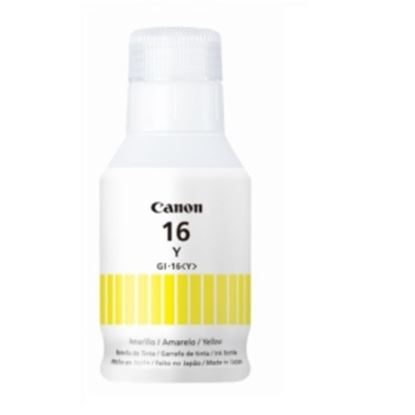 Imagen de CANON - BOTELLA DE TINTA GI-16 Y YELLOW 70ML MAXIFY GX6010 GX7010