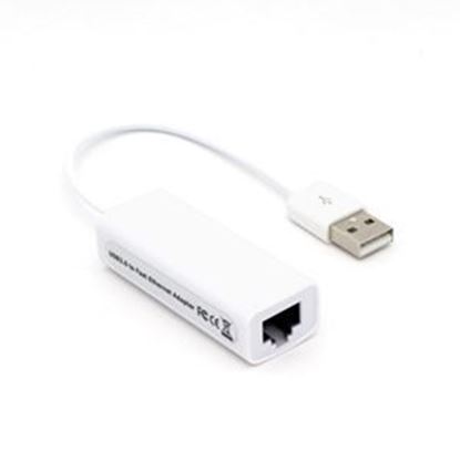 Imagen de DATA COMPONENTS - CONVERTIDOR USB A RJ45 V2.0 BCO 10/100 BROBOTIX