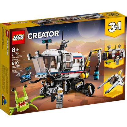 Imagen de LEGO - 31107 CREATOR 3 EN 1 ROVER EXPLORADOR ESPACIAL 510 PZAS.