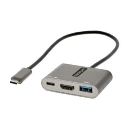 Imagen de STARTECH - ADAPTADOR MULTIPUERTOS USBC A HDMI DE 4K PD 3.0 USB 3.0