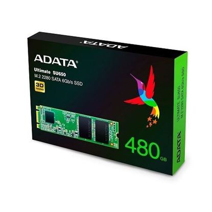 Imagen de ADATA - DISCO ESTADO SOLIDO SSD ADATA S U650 480GB ULTIMATE M.2 3D TLC