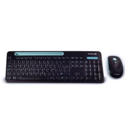 Imagen de TECHZONE - COMBO MOUSE Y TECLADO BT MULTID ISPOSITIVO TECHZONE