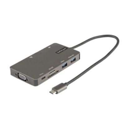 Imagen de STARTECH - ADAPTADOR MULTIPUERTOS USB C HDMI O VGA USB 3.0 PD 100W