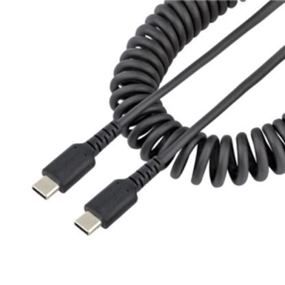 Imagen de STARTECH - CABLE DE 1M DE CARGA USB C USB TIPO C EN ESPIRAL USB 2.0