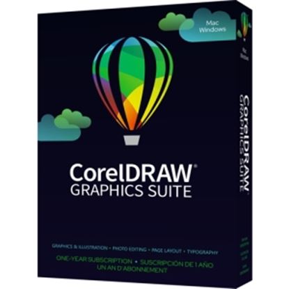 Imagen de COREL - CORELDRAW GRAPHICS SUITE AGONST IC 1 YEAR SUBSCRIPTION MINIBOX
