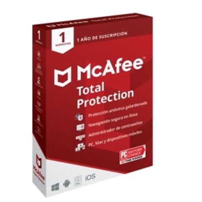 Imagen de MCAFEE - MCAFEE TOTAL PROTECTION 01-DEVICE