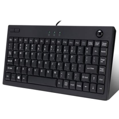 Imagen de ADESSO - TECLADO SLIM TOUCH MINI TRACKBA USB