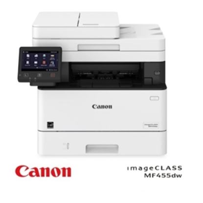 Imagen de CANON - MULTIFUNCIONAL LASER MF455DW MONO 40PPM WIFI USB RED