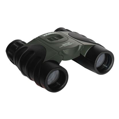 Imagen de WALLIS - BINOCULAR COMPACTO TIPO TEJADO, 10 X 25 MM, WATER PROOF, REVESTIMIENTO GREEN, COLOR VERDE-NEGRO