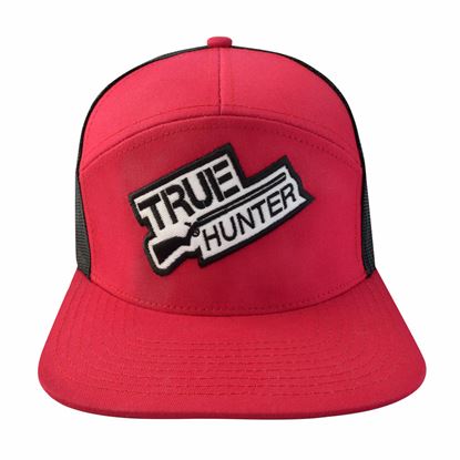 Imagen de SION - GORRA CON MALLA Y AJUSTADOR PLÁSTICO, TRUE HUNTER,ROJO/NEGRO