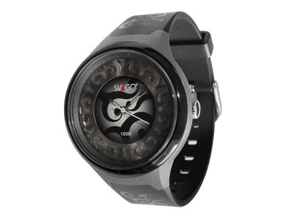Imagen de SVAGO - RELOJ DOM ANÁLOGO PARA DAMA, 100 M / 10 ATM, COLOR NEGRO
