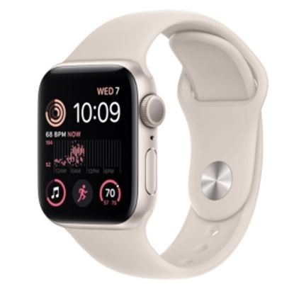 Imagen de APPLE - WATCH SE GPS 40MM STARLIGHT ALUM CASE STARLIGHT SPORT BAND REGU