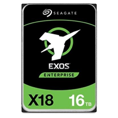 Imagen de SEAGATE - DISCO DURO INTERNO 3.5IN 16TB SATA 7200RPM 256MB 5Y EXOS X18 512E