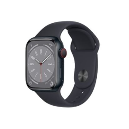 Imagen de APPLE - WATCH SERIES 8 GPS 41MM MIDNIGH ALUM CASE MIDNIGHT SPORT BAND REGUL