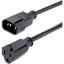 Imagen de PAQ. C/2 - STARTECH - CABLE DE 1M 3FT DE EXTENSION IEC 60320 C14 A NEMA 5-15R