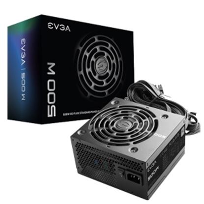 Imagen de OTROS - FUENTE DE PODER EVGA 500W W1 WH ITE 80 PLUS BRONZE /ATX/PCIE (2)/EP