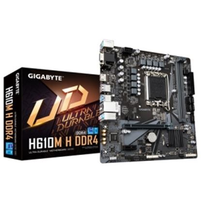 Imagen de OTROS - TARJETA MADRE GIGABYTE H610M H DDR4 MATX LGA 1700 HDMI/VGA/M.2