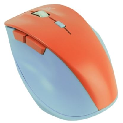 Imagen de PERFECT CHOICE - MOUSE INALAMBRICO ERGONOMICO THUMB - AZUL-MAMEY