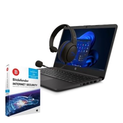 Imagen de HEWLETT PACKARD - BDL HP 245 G9 R33250 14 W11P +BD ANTIVIRUS 1YR/HEADSET HYPERX
