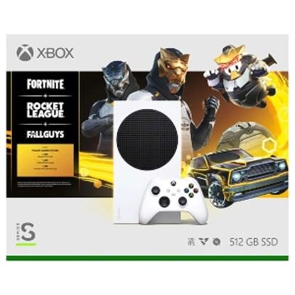 Imagen de MICROSOFT - CONSOLA XBOX SERIES S 512GB PAQUETE GILDED HUNTER (CAJA DANADA)