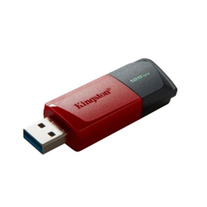 Imagen de PAQ. C/2 - KINGSTON - USB 3.2 MEMORIA KINGSTON 128GB DT EXODIA M TAPA DESLIZABLE (NEGRA-