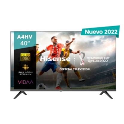 Imagen de HISENSE - TV LED 40 HISENSE SMART FHD VIDAA 2HDMI 1USB 2 A. GTIA