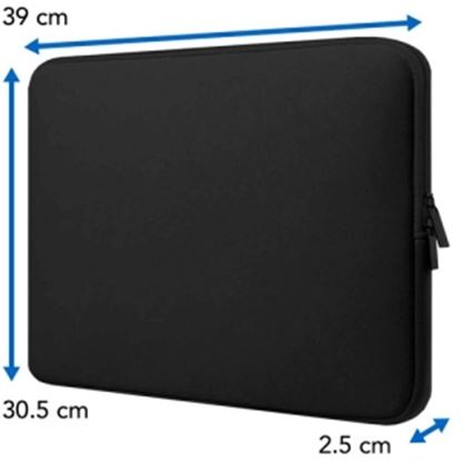 Imagen de PAQ. C/2 - DATA COMPONENTS - FUNDA DE NEOPRENO PARA LAPTOP 1 4.0IN BASICA NEGRO BROBOTIX