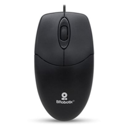 Imagen de PAQ. C/5 - DATA COMPONENTS - MOUSE OPTICO ALAMBRICO USB K1 1200DPIS BROBOTIX