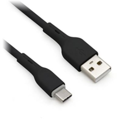 Imagen de PAQ. C/5 - DATA COMPONENTS - CABLE USB V2.0 TIPO C MACHO DE PVC 1.0M BROBOTIX NEGRO