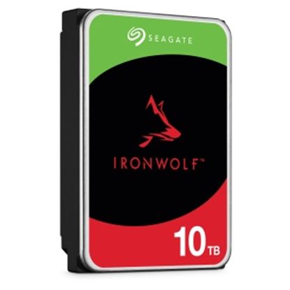 Imagen de SEAGATE - DISCO DURO INTERNO 3.5IN 10TB SATA 7200RPM 256MB IRONWOLF NAS