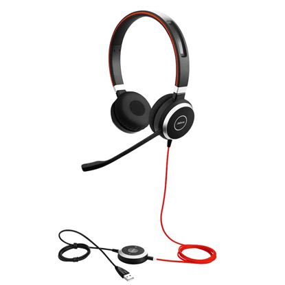 Imagen de CELLAIRIS - JABRA HEADSET EVOLVE 40 WIRED MS UC USB 3 5MM DUO