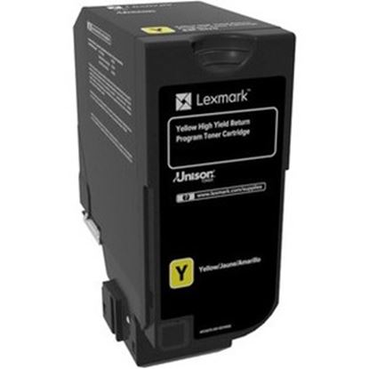 Imagen de LEXMARK - TONER AMARILLO HASTA 16K PAGINA LASER COLOR