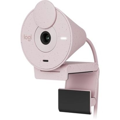 Imagen de LOGITECH - CAMARA WEB BRIO 300 COLOR ROSA .