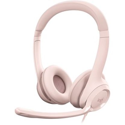 Imagen de LOGITECH - DIADEMA H390 COLOR ROSA .