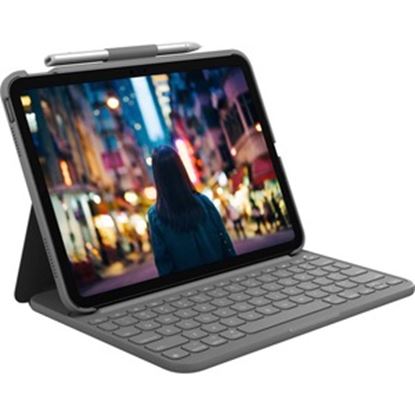 Imagen de LOGITECH - FUNDA SLIM FOLIO PARA IPAD COMPATIBLE 7 8 9 Y 10 GENERACION