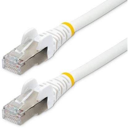 Imagen de STARTECH - CABLE 3M ETHERNET CAT6A BLANCO SNAGLESS POE 100W RJ45