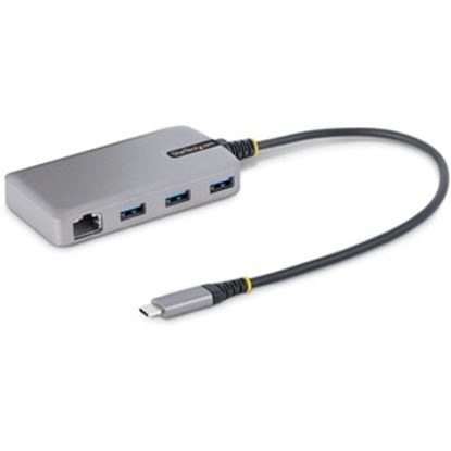 Imagen de STARTECH - HUB USB-C A 3 PUERTOS USB A CON ETHERNET USB 3.0
