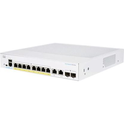 Imagen de CISCO - CBS250 SMART 8-PORT GE FULL POE EXT PS 2X1G COMBO