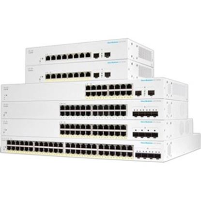 Imagen de CISCO - CBS220 SMART 8-PORT GE EXT PS 2X1G SFP