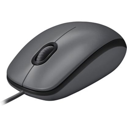 Imagen de PAQ. C/2 - LOGITECH - MOUSE M100-GREY-USB-N/A-AMR-403 HANGTAB BOX M100